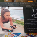 Abdominal Wheel Roller with Elbow Support, Timer & Skipping Rope (1 Set)