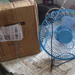 Big USB Table Desk Personal Metal Electronic Fan,  For Office, School Use (1 Pc)
