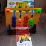 Montessori Slide Puzzles Toys for Kids (36 Challenges / 1 Set)