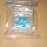 Metal Printed Star Shape Hair Clips (10 Pcs Set)