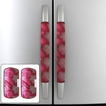 Polyester Fridge Handle Cover Set for Refrigerator Types (2 Pcs, Multi Design)