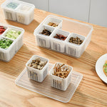 Fridge Storage Box – Freezer Vegetable & Meat Organizer Drawer