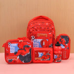 5 in 1 School Bag Set Includes Lunch Bag 14 Inch Bag  1 Set Mix