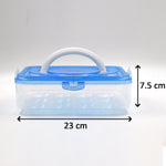 Egg storage box with 12 compartments for organized refrigeration of eggs
