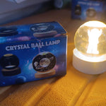 Moon 3D Crystal Ball Lamps with Base For Bedroom 3D Lamps (1 Pc)