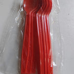 Reusable Home Dining Plastic Spoons (8 Pc)