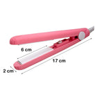 Beauty and Personal Care Professional Ceramic Plate Mini Hair Styler