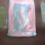 Big Zippered Cosmetic Pouch, Toiletry Bag for Cosmetics (1 Pc)