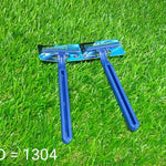Disposable razor close-up