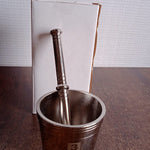 Heavy Duty Stainless Steel Mortar Pestle Set for Kitchen, Khalbatta Set (2 Pc Set)