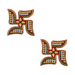 Decorative Swastik Sticker (2Pc Set)