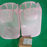 Laundry Baskets Mesh Laundry Bag (2 Pc Set)