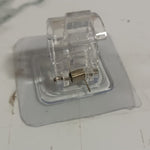 Self-Adhesive Transparent Wall with Spring-Loaded Anti-Slip Clip (1 Pc)