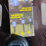 Medium Garden Solar Powered LED Mosquito Trap / Bug Zapper (1 Pc)