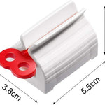 Toothpaste tube squeezer with holder stand for easy use