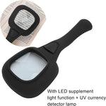 Illuminated magnifier for hobby and inspection