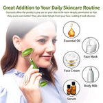 Jade Roller & Gua Sha – Natural Facial Massager for Anti-Aging & Skin Glow
