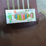 Abacus 13 Rods Counting Abacuses Toy Bead Educational Tools (1 Set / Mix Color)