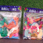 Vibrant Holi balloons