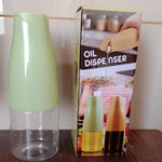 Oil Dispenser, 500ml Cooking Oil Dispensing Cruets with Automatic Open Lid, (500 ML)
