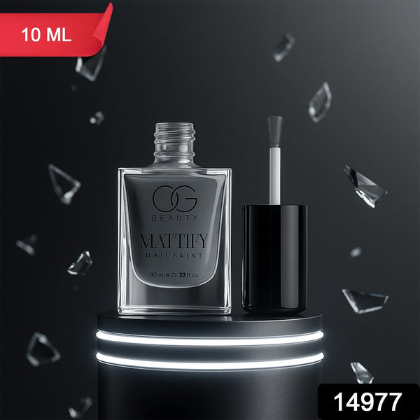 Beauty Cloud Grey Matte Nail Paint