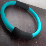 Yoga and pilates ring for home fitness, circle ring for exercise.