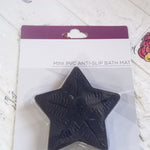 Mini PVC Anti Slip Bat Mat Star Shaped for Kids 4 Pc Set