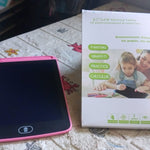 Portable LCD Writing Board Slate  Notes Digital Notepad with Pen (8.5 inch)