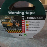 Safety Warning Tape, Construction Barrier Tape Non-Adhesive (100Mx5CM)