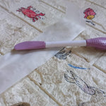 Double-Headed Silicone Mask Brush – Facial Cleansing & Mask Application Tool (1 Pc)