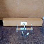 Stainless Steel Wall Mounted Coat 3 Hook Rack (14x3 / 1 Pc)