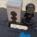 Cartoon Astronaut Magnetic Mobile Phone Holder – 360° Rotating Car Mount (1 Pc)
