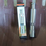 Stainless Steel Thumb Presser Salt and Pepper Grinder (1 Pc)