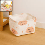 Small Foldable Storage Boxes Cubes Container Organizer Baskets Fabric Drawers Bedroom, Closet, Toys, Thick Cloth Shimmer, Home Decor Organizers Bag for Adult Makeup, Baby Toys liners, Books