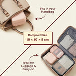 Mini PU Leather jewellery Box for Travel & Storage