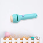 Animated pattern projector for kids, flashlight and learning toy.