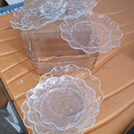 9 in 1 Plastic Bowl With Serving Tray / Plates Set