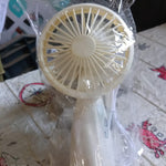 Mini Handheld Fan Portable Rechargeable Easy to Carry for Home Office  1 Pc