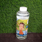 750ml bubble gun liquid refill bottle with colorful liquid inside