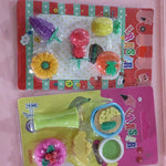 3D Mix Design Fancy & Stylish Colorful Erasers (1 Set)