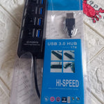 USB 2.0 hub with 4 ports and high-speed data transfer