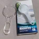 Handheld Plastic Magnifying Glasses (1 Pc / 55 MM)