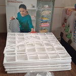 MULTIPURPOSE 5 LAYER FOLDING CLOTHES STORAGE RACKS