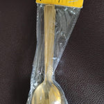Premium Luxurious Stainless Steel Coated Spoons (6 Pcs Set / Golden)