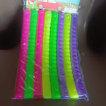 Hoops Hula Interlocking Exercise Ring for Fitness with Dia Meter Boys Girls and Adults (8 Pcs Set)