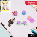 Mix creative erasers for gift