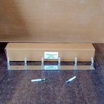 Stainless Steel Wall Mounted Coat 6 Hook Rack (32x3 / 1Pc)