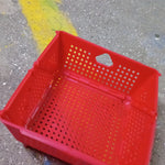 Flexi fold Storage Basket Box with Holes Ventilated Design (23×20 Cm / 1 Pc)