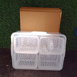 Fridge Storage Box – Freezer & Kitchen Organizer for Vegetables & Food (1 Pc)