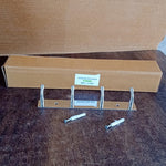 Stainless Steel Wall Mounted Coat 4 Hook Rack (20x3 / 1 Pc)